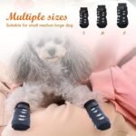 Pantoufle Antidérapantes Pour Chien,  Adaptées Aux Activités Intérieures 4pcs