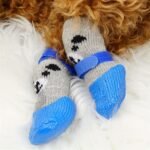 Pantoufle Imperméables Pour Chien Et Chat En Extérieur 4pcs