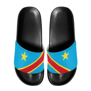 Pantoufles imprimé République du Congo