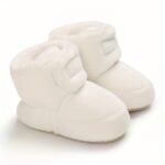 Pantoufle Booties d'intérieur Berceau - Blanc, 5