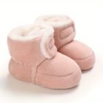 Pantoufle Booties d'intérieur Berceau - Rose, 5