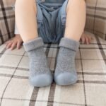 Pantoufle Confortables  Antidérapantes Automne Et Hiver - gris, 7.5 Toddler