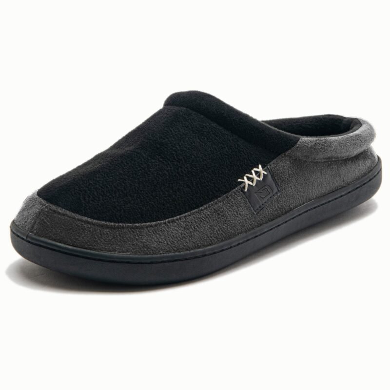 Pantoufle Cosy House Slippers Anti-skid Slip-on Shoes - noir, 14.5-15