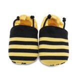 Pantoufle Solft semelle en coton - Jaune, 5 Toddler