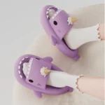 Pantoufles Requin Mignonnes Pour Femme Et Homme